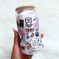 Fourth Wing Inspired Glass Can