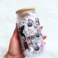 Fourth Wing Inspired Glass Can