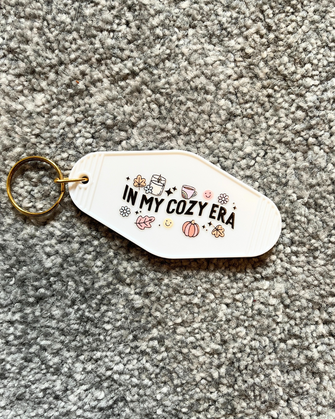 In My Cozy Era Keyring