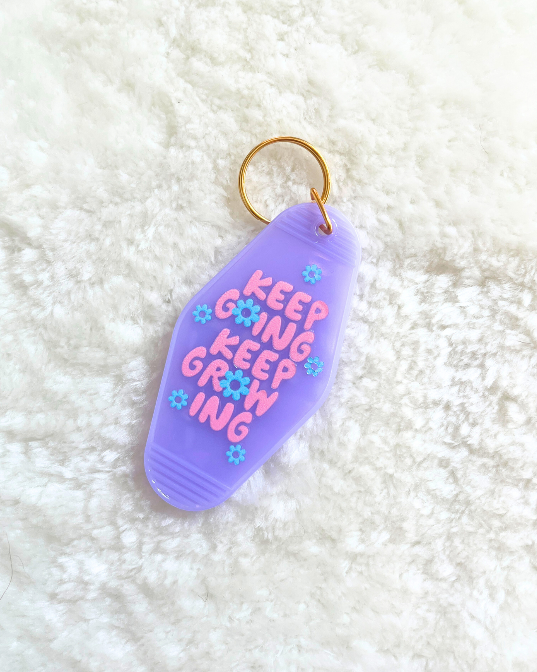Keep Growing Keyring