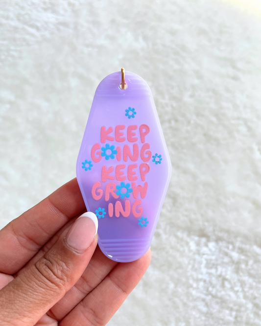 Keep Growing Keyring