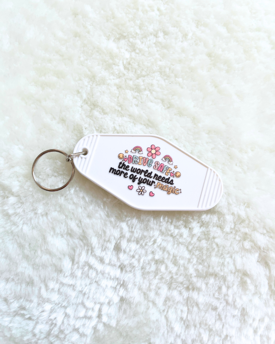 Drive Safe Keyring