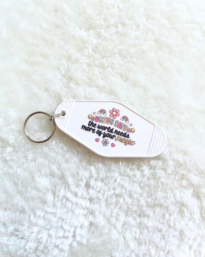 Drive Safe Keyring