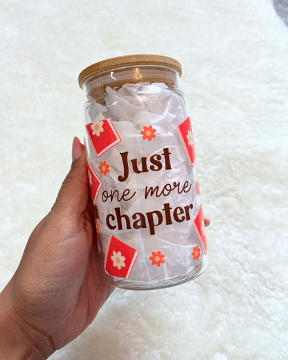 One More Chapter Glass Can