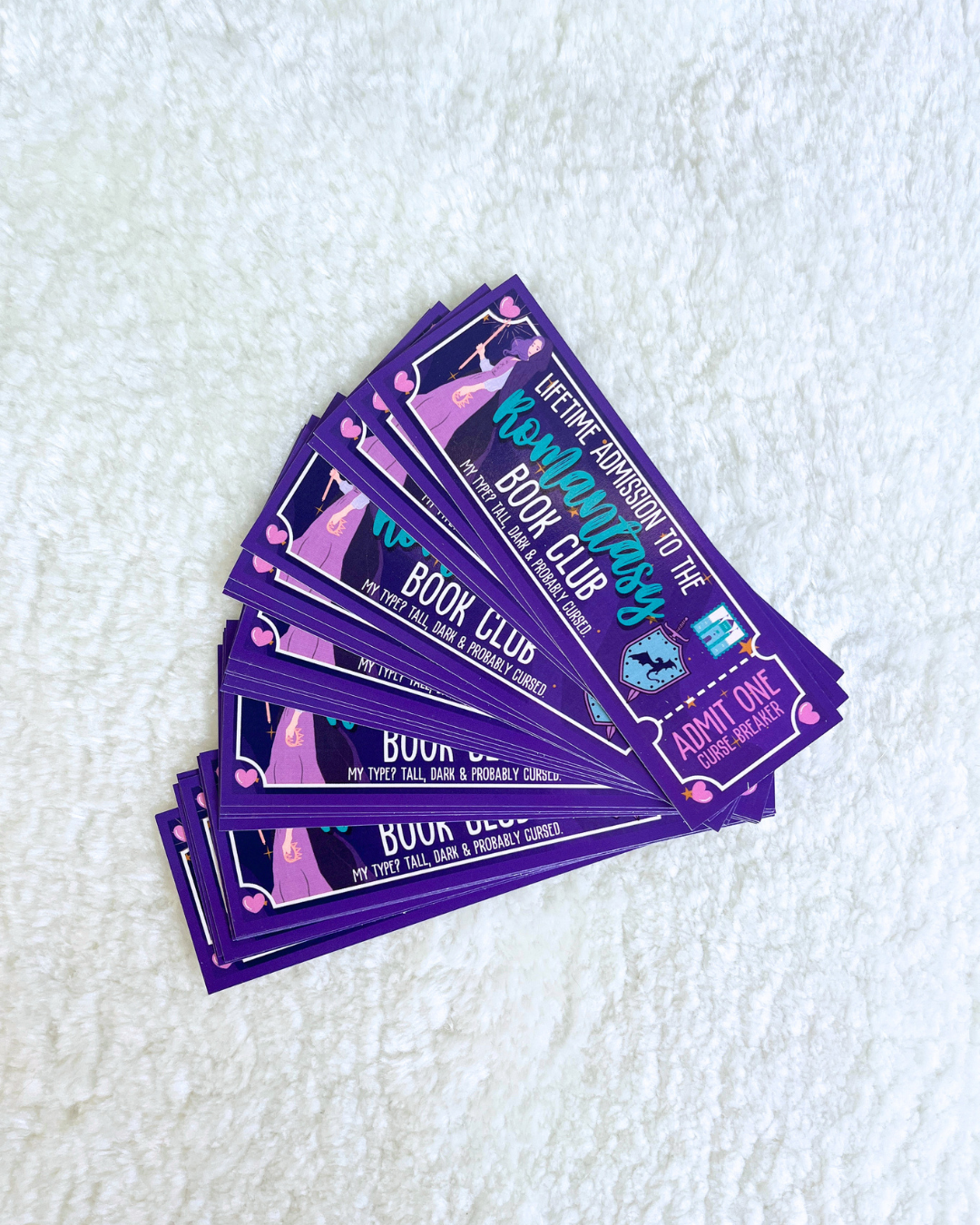 Romantasy Book Club Bookmark