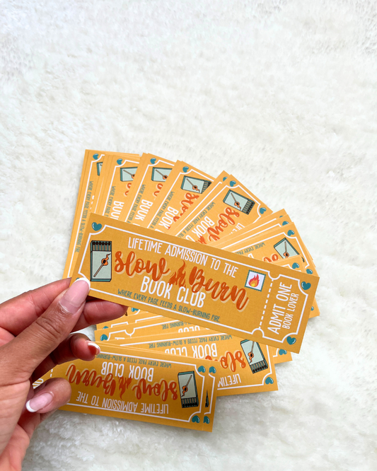 Slow Burn Bookmark