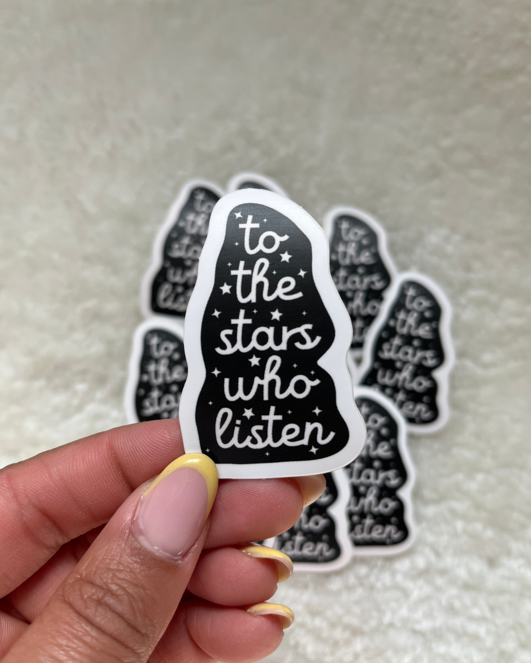 To The Stars Who Listen Sticker
