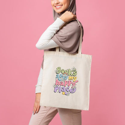 Books Are My Happy Place Tote