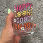 Happy Looks Good On You Glass Can